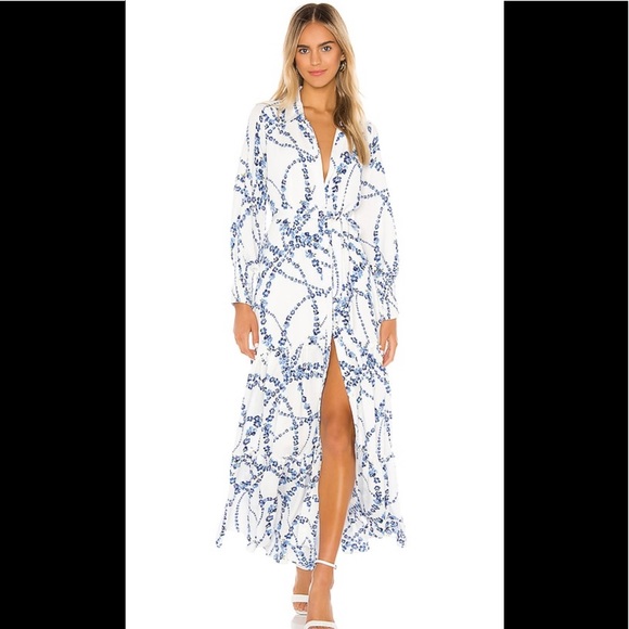 Misa Los Angeles | Dresses | Misa Evangeline Dress In Intertwined White ...